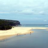 Flu und Strand mitsamt Meer