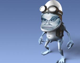 der bekloppte frosch